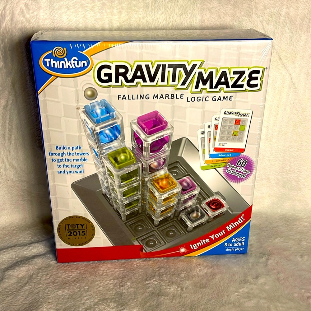 ThinkFun Gravity Maze Marble Game